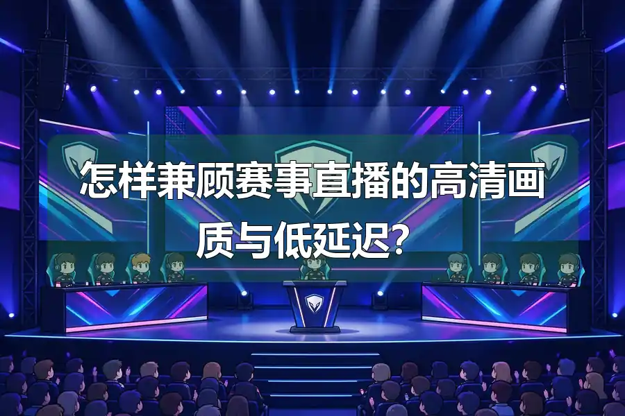怎样兼顾赛事直播的高清画质与低延迟？