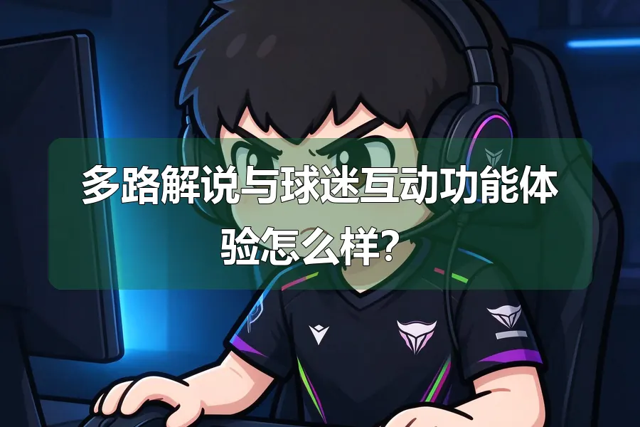 多路解说与球迷互动功能体验怎么样？